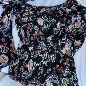 Paisley romper